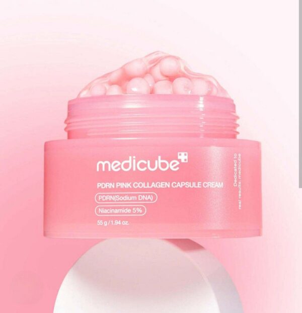 Crema Facial PDRN Pink Collagen Capsule Cream