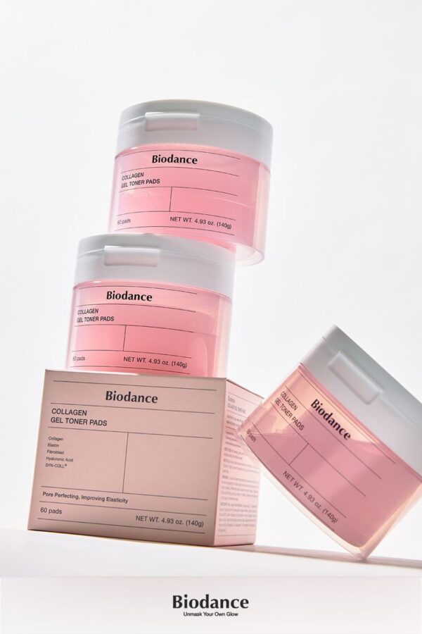 d623bfa899f31eda852944d9abf461a1 Collagen Gel Toner Pads - 140g/60pads